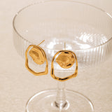 Irregular Fold Design Sense Earrings – Special Occasion Gifts — 11