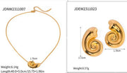Nauticia Gold Shell Earrings – Surprise Gifts — 17