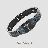 Red Copper Magnetic Cross Bracelet – Jewelry Gift Ideas — 10