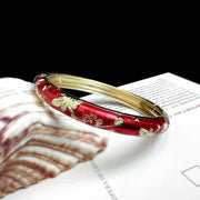 Museum Enamel Fine Floral Bracelet – Jewelry Gift Ideas — 18