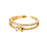 Opening Adjustable Ring Female Index Finger – Gifts for Her — 9