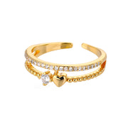 Opening Adjustable Ring Female Index Finger – Gifts for Her — 9