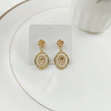 Retro Round Personality Earrings Fashionable – Special Occasion Gifts — 4