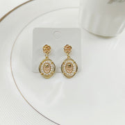 Retro Round Personality Earrings Fashionable – Special Occasion Gifts — 4