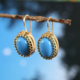 Fashion Classic Retro Simple Geometric Gem Ear Hook – Stylish Gifts — 1