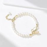 Shell Design Freshwater Pearl Butterfly Bracelet – Jewelry Gift Ideas — 1