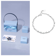 999 Sterling Silver Bracelet For Women's Light – Jewelry Gift Ideas — 10