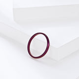 Titanium Steel Couple Vacuum Gold Plated Ring – Gifts for Couples — 2