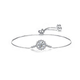 Small One-carat Moissan Diamond Bracelet – Jewelry Gift Ideas — 5