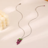 Pastoral Style Creative Grape Clavicle Chain Mori – Stylish Gifts — 9