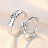 Fashion Simple Opening Ring Couple Ring – Stylish Gifts — 2