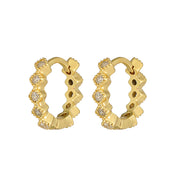 Fashion Copper Plating 18K Gold Earrings Ins Geometric – Stylish Gifts — 20