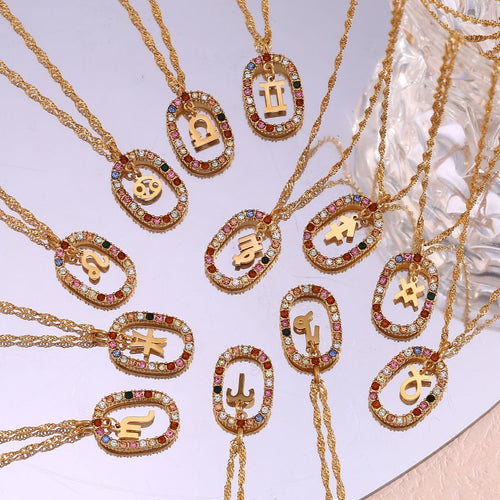 Colette Zodiac Gemstone Necklace – Jewelry Gift Ideas — 1