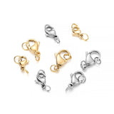 Stainless Steel Lobster Buckle 60 Single Ring Set – Stylish Gifts — 6