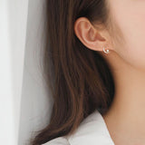 Women's Shining Sun Moon Star Asymmetric Stud Earrings – Gifts for Her — 2