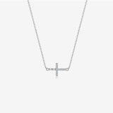 S925 Sterling Silver Cross Pendant Necklace – Jewelry Gift Ideas — 6