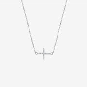 S925 Sterling Silver Cross Pendant Necklace – Jewelry Gift Ideas — 6