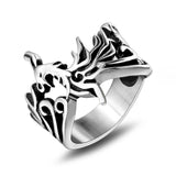 Ornament Retro Phoenix God Bird Titanium Steel Fashion – Stylish Gifts — 18