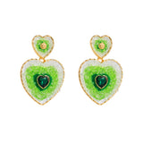 Fashion Multi-layer Love Heart Shape Earrings Women – Stylish Gifts — 6