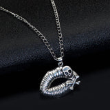 Nordic Alloy Skull Lip Pendant Necklace – Jewelry Gift Ideas — 1