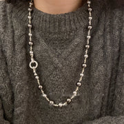 Mixed Color Pearl Necklace Women's Folding Retro – Jewelry Gift Ideas — 2