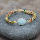 Waterdrop Braided Charm Bracelet Yoga Friendship – Jewelry Gift Ideas — 3