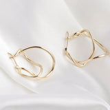 Dunli Jewelry Japanese Simple Line Earrings – Jewelry Gift Ideas — 5