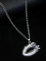 Nordic Alloy Skull Lip Pendant Necklace – Jewelry Gift Ideas — 2