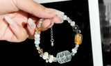 White Dunhuang Desert Sun Mountain Bracelet – Jewelry Gift Ideas — 5