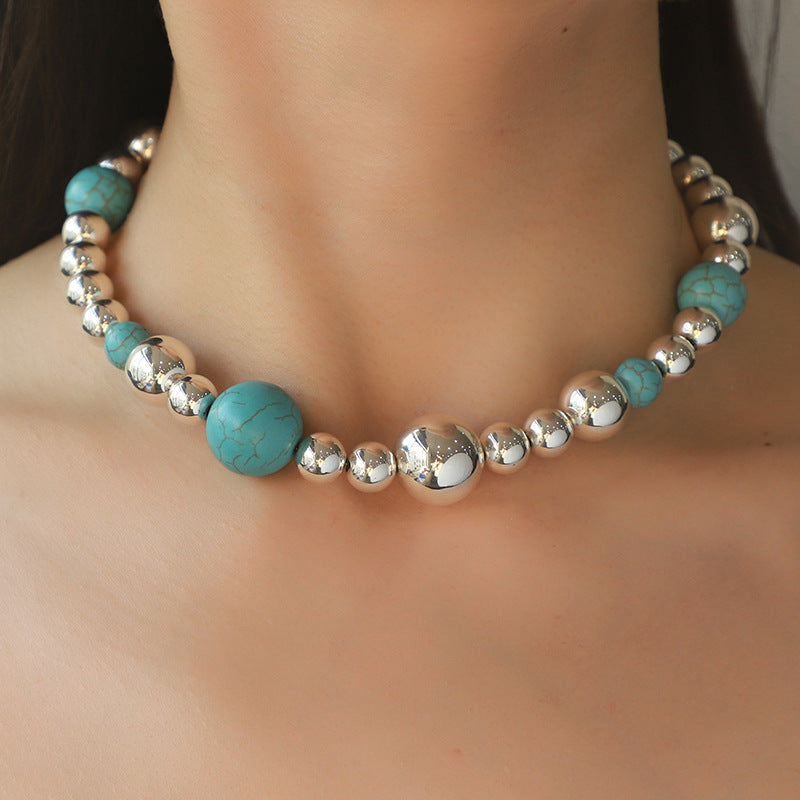 Elegant Turquoise Beaded Necklace For Women – Jewelry Gift Ideas — 1