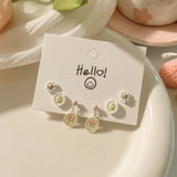 Sterling Silver Needle Stud Earrings For Women Simple – Gifts for Her — 4