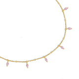 Women's Sterling Silver Zircon Necklace – Jewelry Gift Ideas — 2