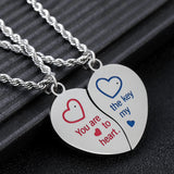 Couple Confession Love Necklace Stainless Steel – Jewelry Gift Ideas — 4