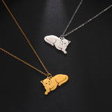 Popular Cartoon Cat Necklace Animal Girl Love – Jewelry Gift Ideas — 6