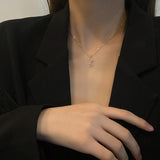 Diamond Bear Pendant Long Sweater Chain – Jewelry Gift Ideas — 1