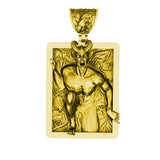 Devil's Skull Retro Marcasite Pendant – Jewelry Gift Ideas — 5