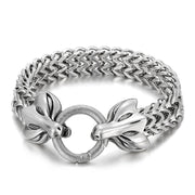 Popular Retro Double Braided Men's Stainless – Jewelry Gift Ideas — 6