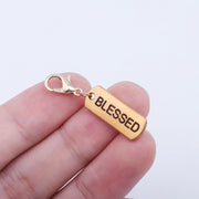 Lobster Clasp Gold English Word Alloy Pendant – Jewelry Gift Ideas — 16