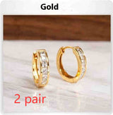 Moissanite Ear Clip Light Luxury Hoop – Special Occasion Gifts — 6