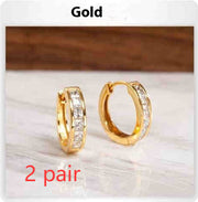 Moissanite Ear Clip Light Luxury Hoop – Special Occasion Gifts — 6