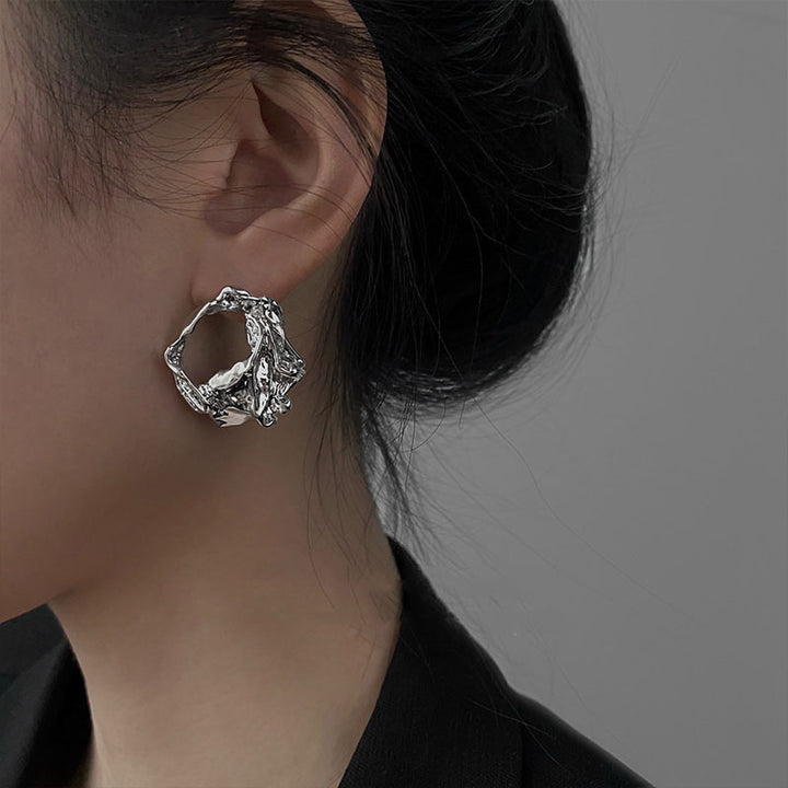 Fashion High Sense Irregular Earrings Women – Stylish Gifts — 1
