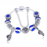Deep Blue Cat Eyeball Bracelet – Jewelry Gift Ideas — 1