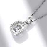 Fancy Diamond and Square Diamond Women's Pendant – Jewelry Gift Ideas — 3