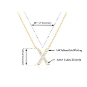 Women's New 26 English Letter Necklace – Jewelry Gift Ideas — 16