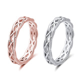 Rose gold skeleton ring – Meaningful Gifts — 2