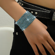 Women's Diamond Elastic Bracelet Wrist Ring Gems – Jewelry Gift Ideas — 2