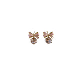 Light Luxury Minority Design Bow Boutique Zircon – Practical Gifts — 3