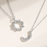 Sun And Moon Pendant Fashion Collar Chain – Jewelry Gift Ideas — 3