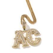 Alphabet Necklace Hip Hop Full Of Diamonds – Jewelry Gift Ideas — 4