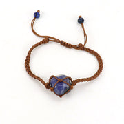 Fashion Personality Handmade Woven Amethyst Bracelet – Stylish Gifts — 13